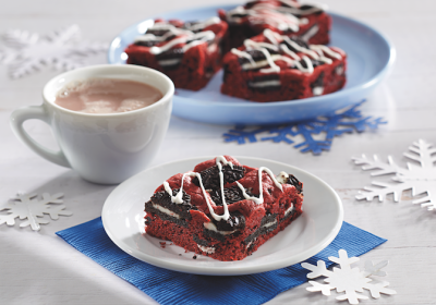 OREO red velvet brownie